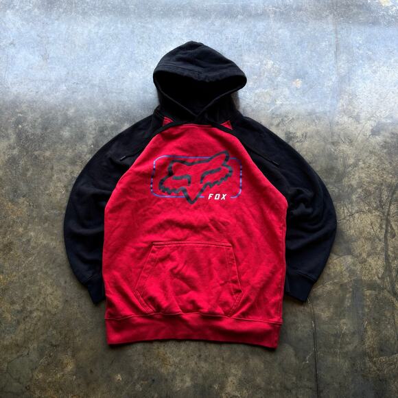 Vintage Y2K Essential Fox Racing Sweatshirt - Picture 1 of 4